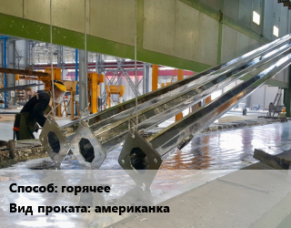 Оцинкование горячее для проката категории Американка
